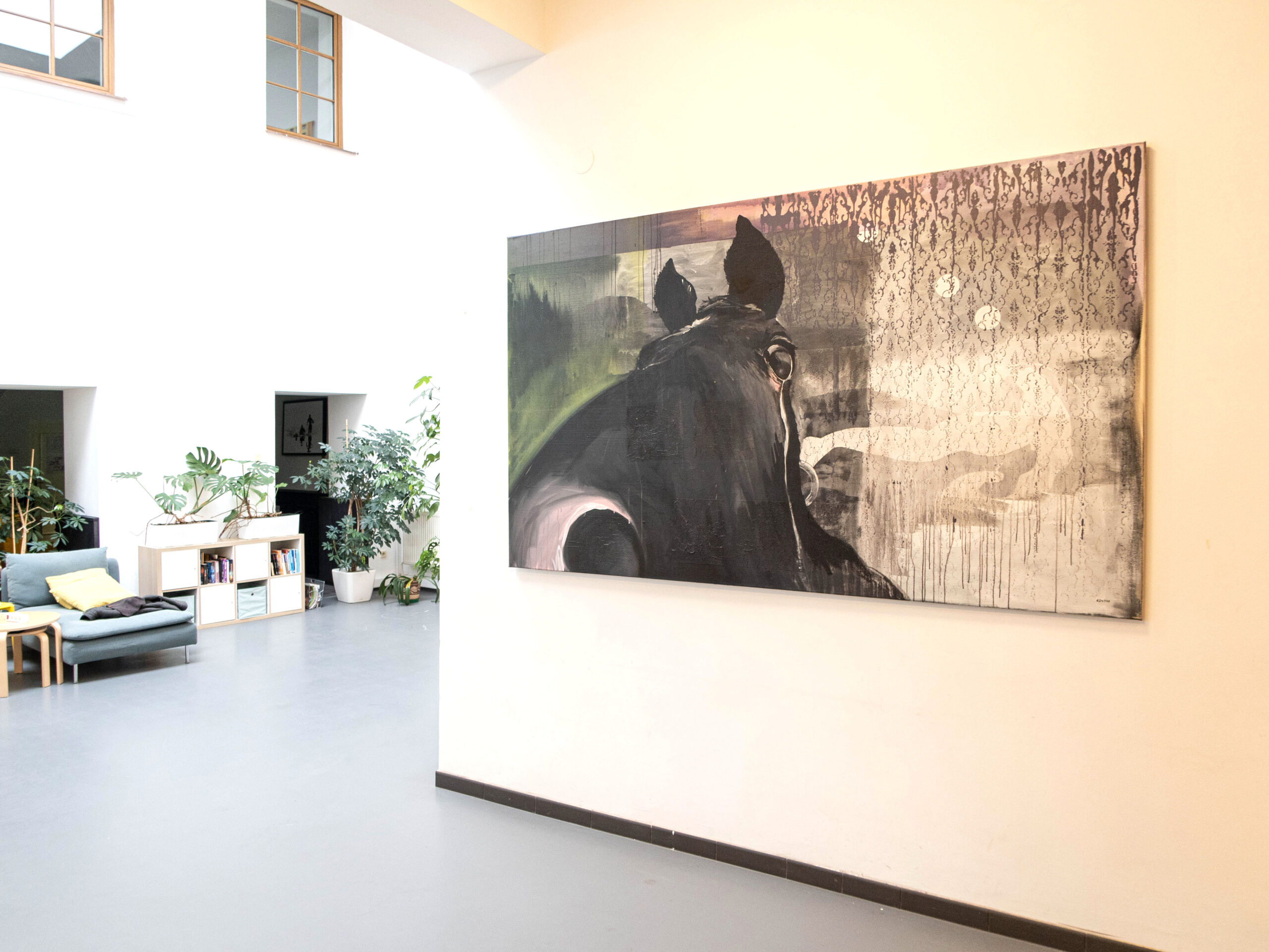 Jan Kostaa A7 Gallery Animal Edition Painting Malba